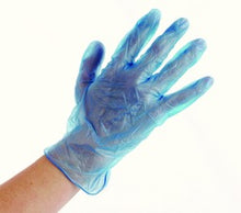 Load image into Gallery viewer, DON POWDER FREE BLUE VINYL GLOVES 100CT-50 PAIRS - Florida Mask Supply