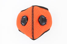Load image into Gallery viewer, Sports Mask Orange PM2.5 Carbon Filter Mesh Wholesale Cheapest, Buy Now, In Stock, USA, Wholesaler, Distributor,
