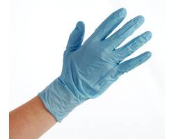 DON POWDER FREE BLUE NITRILE UTILITY GLOVES 100CT-50 PAIRS - Florida Mask Supply