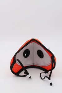 Sports Mask Orange PM2.5 Carbon Filter Mesh Wholesale Cheapest, Buy Now, In Stock, USA, Wholesaler, Distributor,
